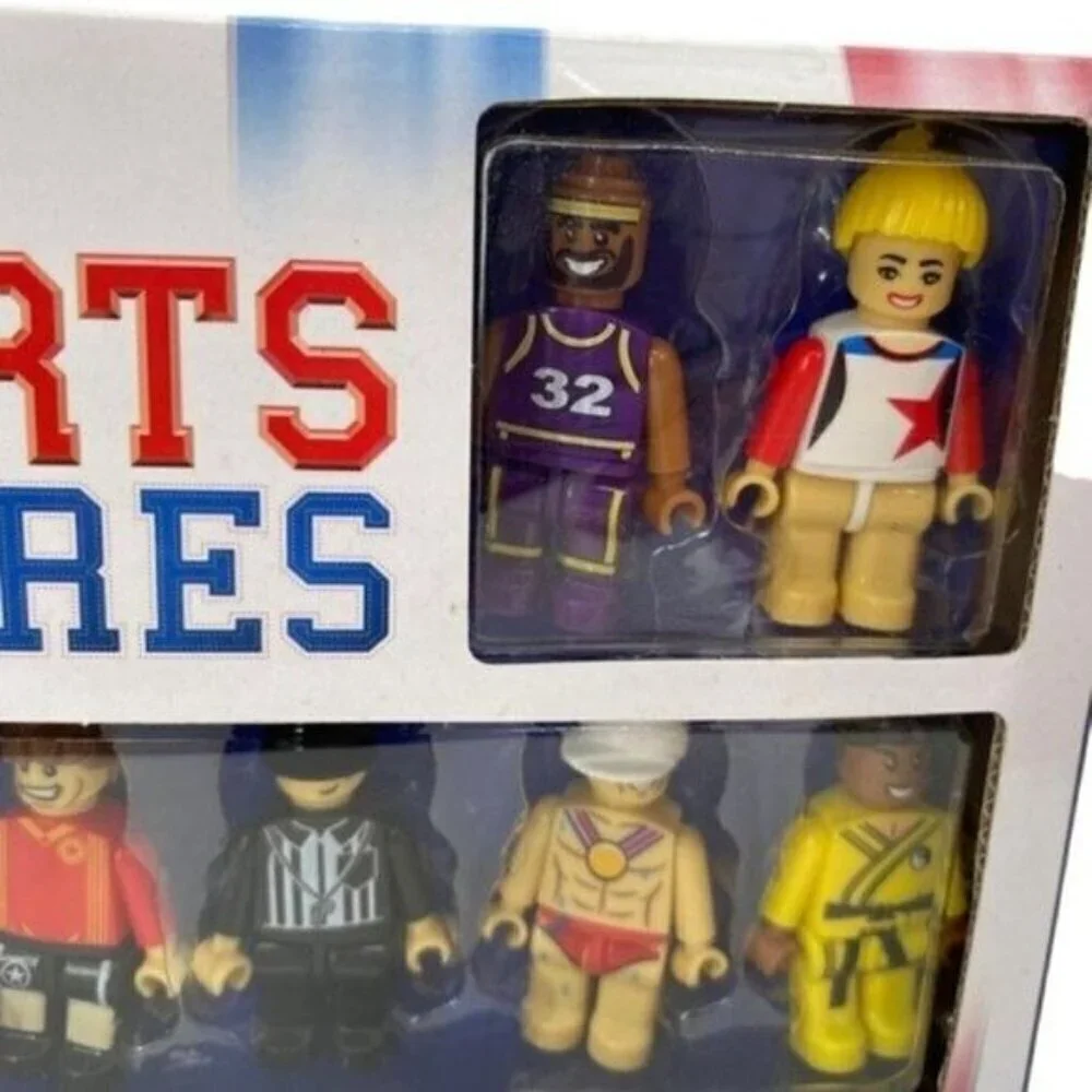 Blokko sports minifigures